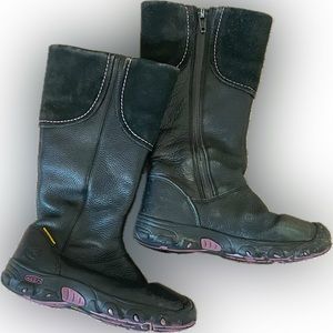 Black Keen Boots